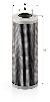 Hydraulisch filter (patroon) past: CHALLENGER MT 535B, MT 535D, MT 545B, MT 545D, MT 565B, MT 565D  MASSEY FERGUSON 6485, 6490, 8110, 8130, 8260, 8270, 8280  WIRTGEN SP250, WR2000, WR2400, WR2500