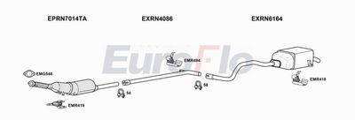 Układ wydechowy EUROFLO RNSCE20D6004