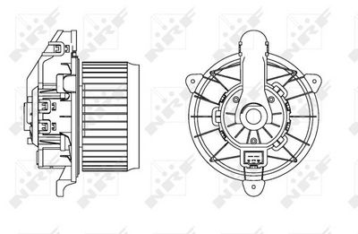 VENTILATOR HABITACLU NRF 34167 6