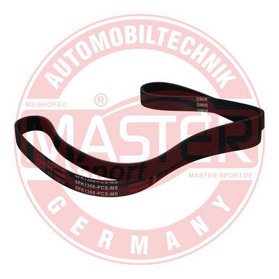 ozubený klínový řemen MASTER-SPORT 6PK1306-PCS-MS