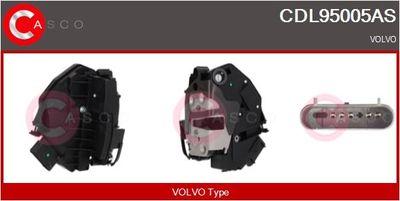 Zámek dveří CASCO CDL95005AS