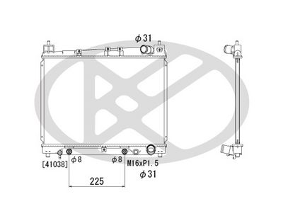 Radiator, racire motor Koyorad PL010863