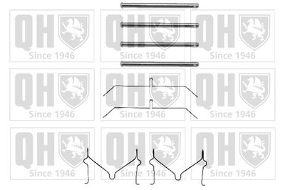 Комплектующие, колодки дискового тормоза QUINTON HAZELL BFK795 для VW TARO