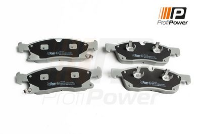 stabdžių trinkelių rinkinys, diskinis stabdys 1B1228 ProfiPower
