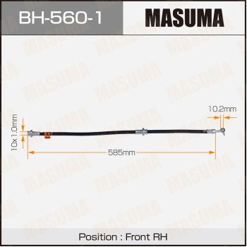 Тормозной шланг MASUMA BH-560-1 для NISSAN NOTE