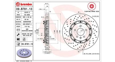BREMSSCHEIBE MAGNETI MARELLI 360406129903
