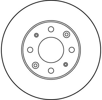 BREMSSCHEIBE TRW DF1975 1