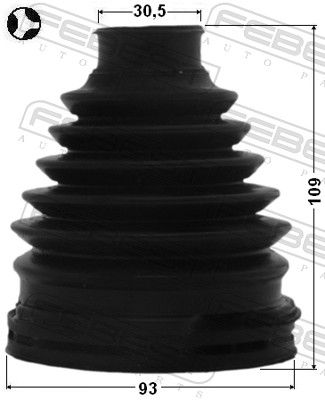 Bellow, drive shaft 0115-GRJ150T