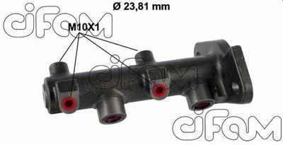 Главный тормозной цилиндр CIFAM 202-862 для FORD PUMA