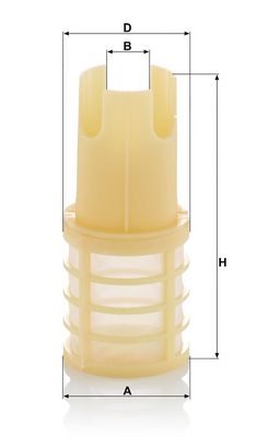 Palivový filter MANN-FILTER PU 5005