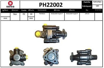 HYDRAULIKPUMPE LENKUNG EAI PH22002