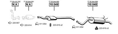 Układ wydechowy ASMET RE102370