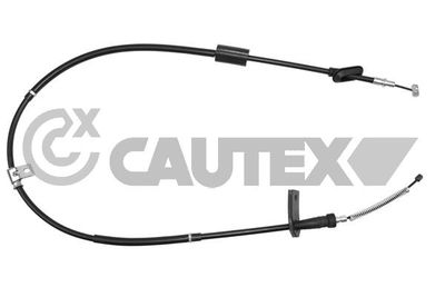 Тросик, cтояночный тормоз CAUTEX 762669 для SUZUKI ALTO