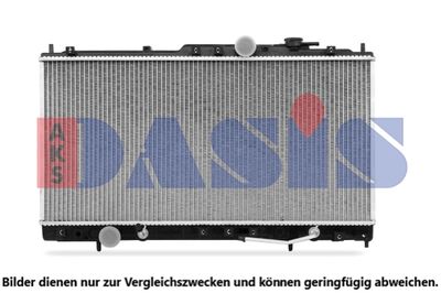 AKS DASIS 140004N Радиатор охлаждения двигателя  для CHRYSLER SEBRING (Крайслер Себринг)