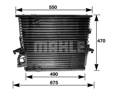 MAHLE AC 147 000S Радиатор кондиционера  для BMW Z3 (Бмв З3)