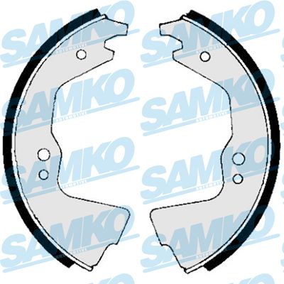 Комплект тормозных колодок SAMKO 80680 для SEAT 600