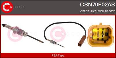 SENZOR TEMPERATURA GAZE EVACUARE