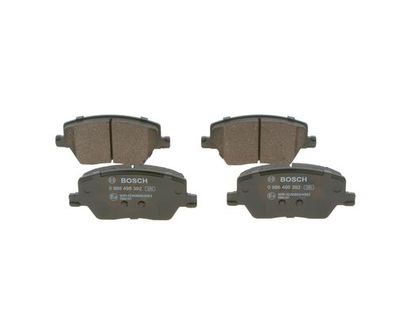 Комплект тормозных колодок, дисковый тормоз BOSCH 0 986 495 392 для FIAT TIPO