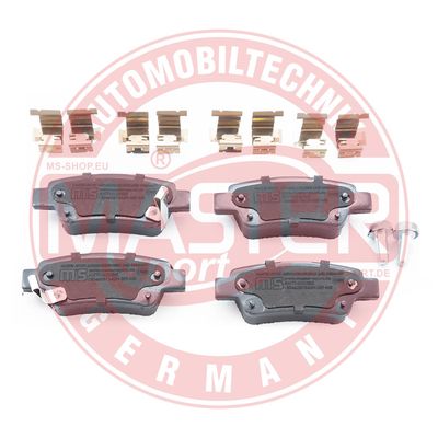MASTER-SPORT GERMANY 13046057542N-SET-MS Тормозные колодки и сигнализаторы для HONDA CR-V IV (RM_) 2.0 Flex (RE5)