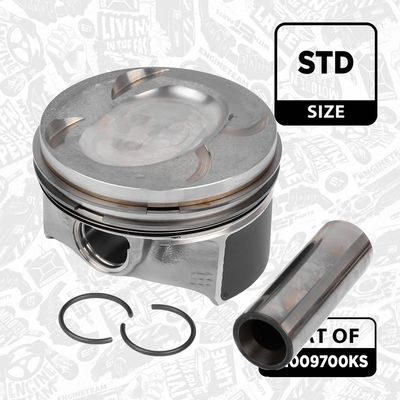 SET PISTOANE ET ENGINETEAM PM009700KS 1