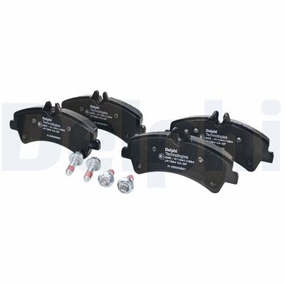 Remblokken set Achter ,