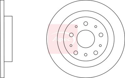 APEC Brake Disc DSK3174