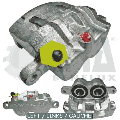 ERA Benelux BC63298 Тормозной суппорт  для KIA CARNIVAL II (GQ) 2.5 V6