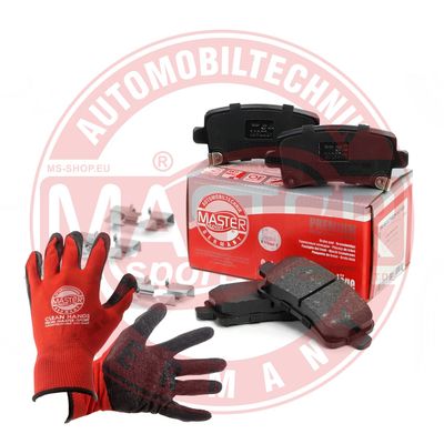 Zestaw klocków hamulcowych, hamulce tarczowe MASTER-SPORT GERMANY 13046027582N-SET-MSP