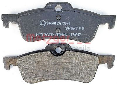 Brake Pad Set, disc brake 1170247