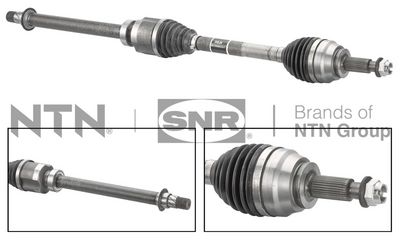 полуоска SNR