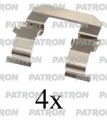 Комплектующие, колодки дискового тормоза PATRON PSRK1148 для OPEL ANTARA