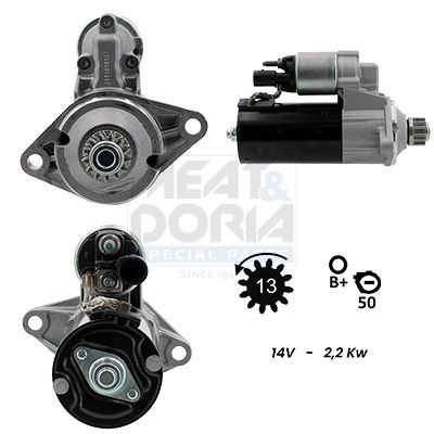 Startér MEAT & DORIA 5010991G