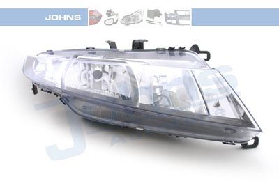 JOHNS 38 11 10 Основная фара  для HONDA CIVIC (Хонда Цивик)