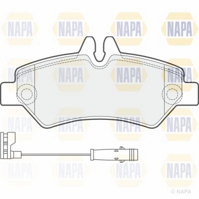 Brake Pad Set NAPA PBP7162