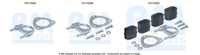 Monteringssæt, sod-/partikelfilter BM Catalysts FK11028