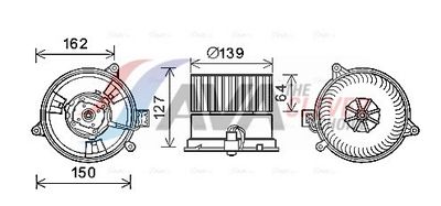 INNENRAUMGEBLäSE AVA Clever Choice FD8576