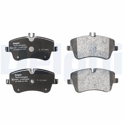 Brake Pad Set, disc brake LP1696