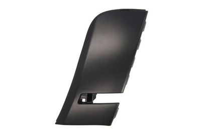 Bumperbekleding Voor Links (Zijde, plastic, zwart, Hellcat/SRT) past: DODGE CHALLENGER 09.14-