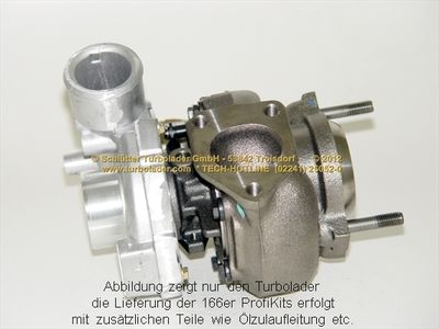 LADER AUFLADUNG SCHLÜTTER TURBOLADER 16603001EOLD 2