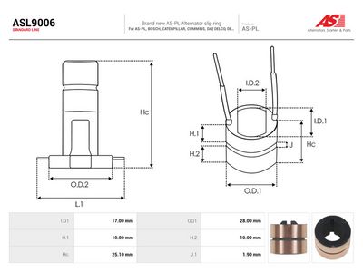 slipering, generator AUTOSTARTER ASL9006