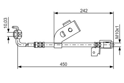 Brake Hose 1 987 476 184