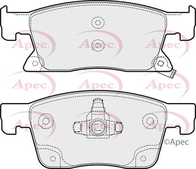 Brake Pad Set APEC PAD2101