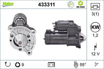 STARTER VALEO 433311