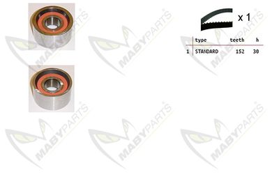 Комплект ремня ГРМ MABYPARTS OBK010170 для FIAT ARGENTA