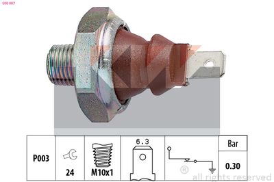 SENZOR PRESIUNE ULEI KW 500007