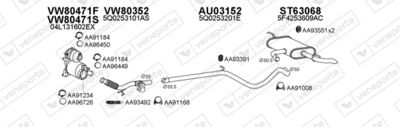 ABGASANLAGE VENEPORTE 630285