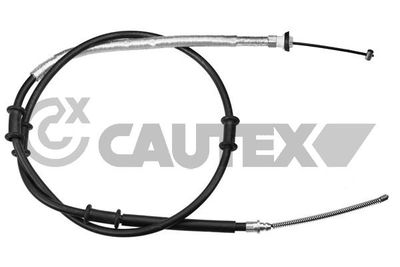 Тросик, cтояночный тормоз CAUTEX 761058 для FIAT DOBLO