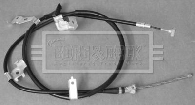 Cable Pull, parking brake Borg & Beck BKB3459