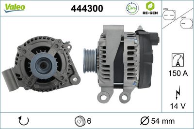 генератор VALEO 444300