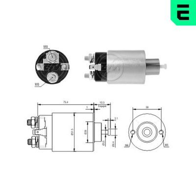 SOLENOID ELECTROMOTOR